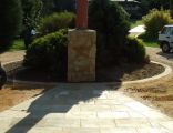 Driveway Steps & Pillar Mt Eliza.Vic